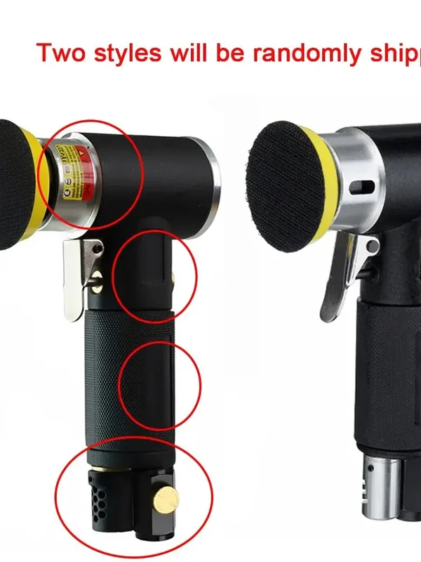 AliExpress - WENXING-Mini ponceuse pneumatique Orbit, ensemble de rectifieuses, polissage de voiture, polisseuse à air à grande vitesse, outil 