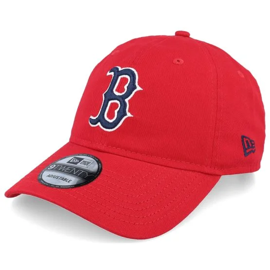 New Era - MLB - Red - unconstructed - Cap - Boston Red Sox MLB Core Classic 9TWENTY Scarlet Dad Cap - Hatstore