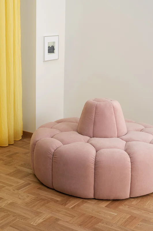 Jotex - Sittpuff ø 140 Cm Rosa PLEASANT - Köp Sittpuffar hos Jotex
