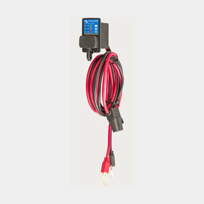 Batteriindikatorpanel med M8-kontakter för IP65-laddare Victron Battery Indicator Panel