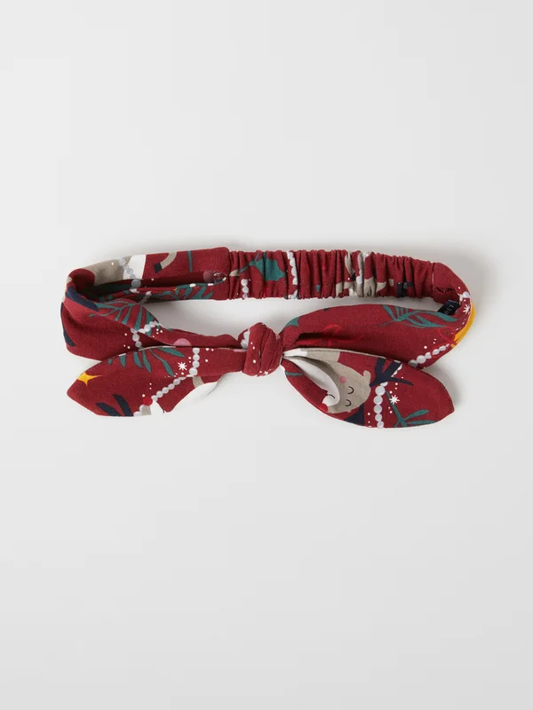 Hårbånd - S - barneklær - red - Polarn O. Pyret