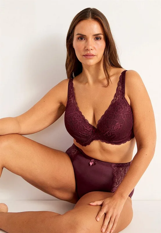 Cellbes of Sweden - Push up-bh Dolly - vinröd - för damer - 80D