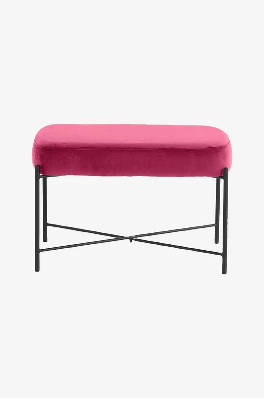Loft24 - Hallbänk Berry - Röd - Bänkar - Från Homeroom