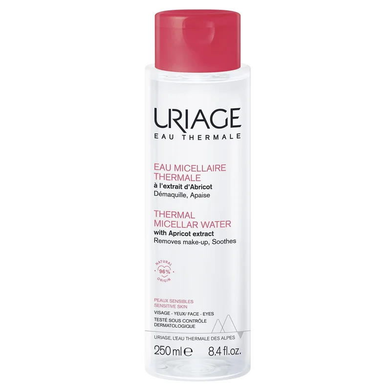 URIAGE IGIENE VISO Acqua Micellare Termale per Pelle Sensibile 250ml - Acqua detergente viso