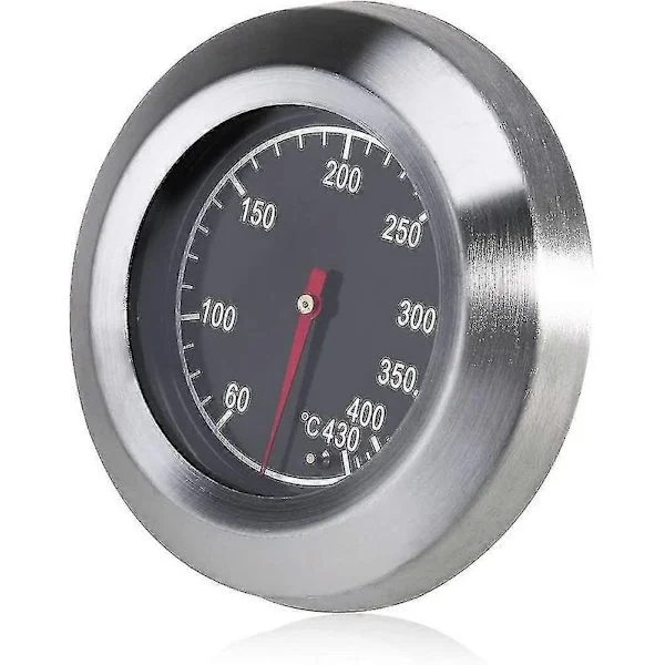 BBQ Grill Termometer Rustfritt Stål Grill BBQ Verktøy BBQ Grill Termometer Temp Måler