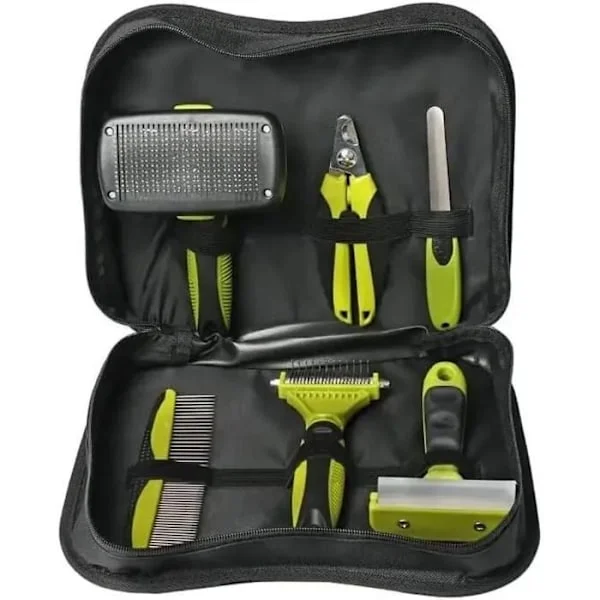 Hundborste kit – Hundvårdsset med klotång, hundborste, hundborste, hundkam