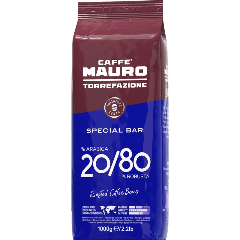 Caffe mauro Specila Bar 1 kg, hele bønner