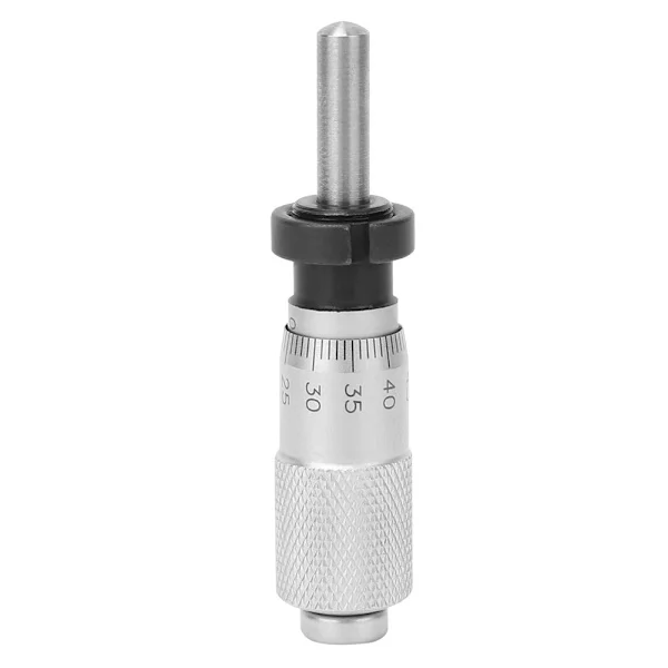 0-13mm Mikrometer Platt Kulhuvud Finjustering Precisionsinstrument Kulhuvud med Mutter