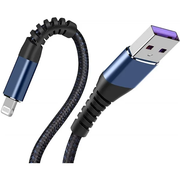 TIL iPhone-oplader 1,8 meter, Lightning-kabel Lang 1,8 meter