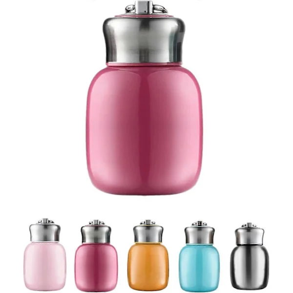 Mini 200ml Cute Water Bottle Vacuum Insulated Stainless Steel Water Bottle Leakproof