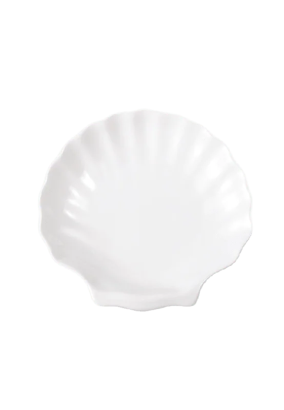Åhléns Home Assiett SHELL 15 cm Mattallrikar Vit ONESIZE