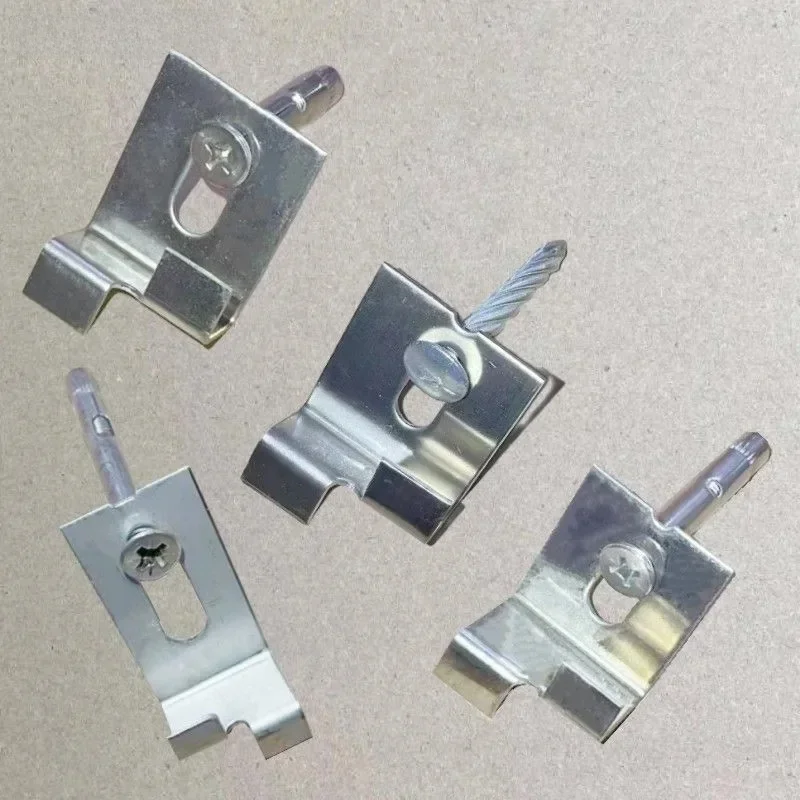 AliExpress - 50 stücke Edelstahl Wand Fliesen Halterung Wand Trocken Hängen Verschluss Marmor Werbung Bord Haken Hause Feste Hardware Zubehör