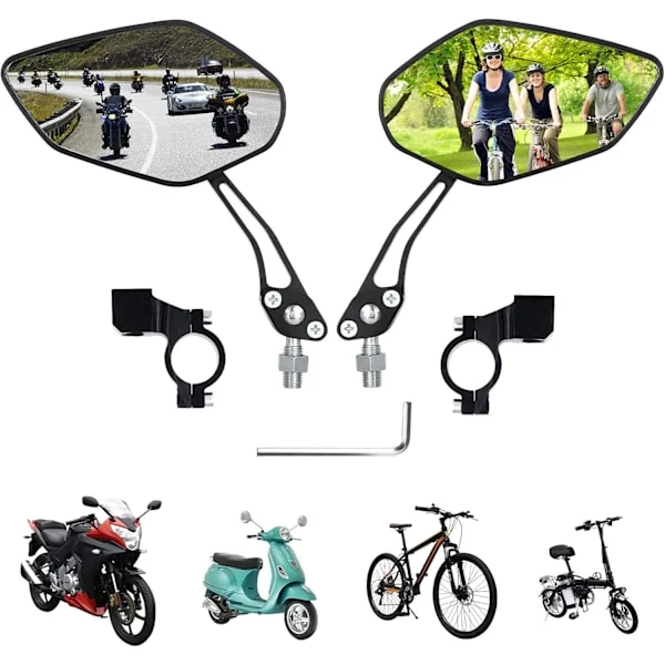 Elektrisk Cykel Backspegel, Bil Backspegel, Elektrisk