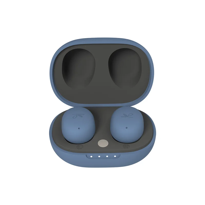Kreafunk aPOP - In-Ear Høretelefoner, River Blue, Bluetooth, Støjreducerende, Vejrbestandig