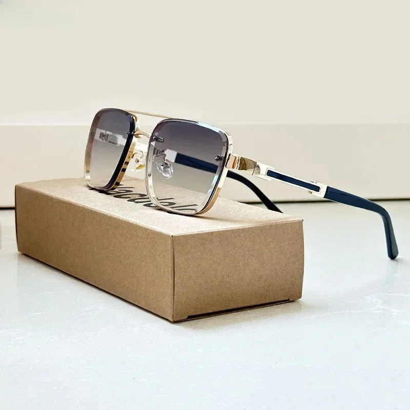 AliExpress - 2025 quadratische Sonnenbrille Männer Luxus Vintage Sonnenbrille Frauen Trendy Retro Mode Gläser Gafas De Sol Hombre Lunette Soleil Femme