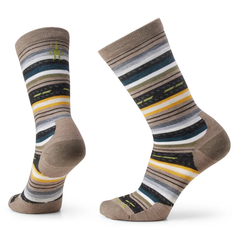 Smartwool Everyday Margarita Crew Socks Fossil