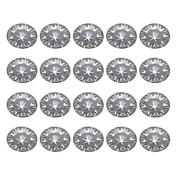 20st/50st Värmesköld Klämmor Ersättning Underrede Värmesköld Metall Värmesköld Klämmor Brickor N90796501 20st[GKS] 20 st