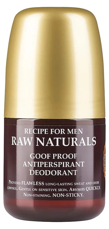 Raw Naturals Goof Proof Antiperspirant Deodorant 60 ml, Mænd, Dufte, Deodorant
