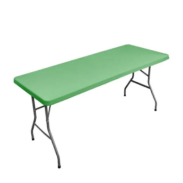 【YD】Foldable Picnic Tablecloth Washable Table Cover Premium Patio Tablecloth Rectangular Tables green