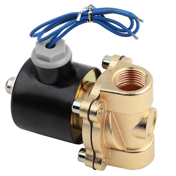 12V DC 1/2 tomme elektrisk magnetventil til vand, luft, brændstof, gas