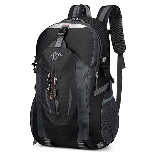 Hiking Backpack 40L Waterproof Lightweight Outdoor Hiking Trekking Daypack Travel Backpack for Men black black