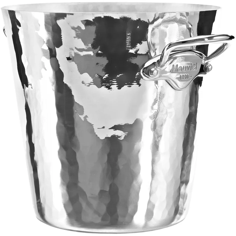 Mauviel Rund champagnekylare i aluminium | Dukning & Servering > Vin & Bar > Champagnetillbehör > Champagnekylare | Bagaren och Kocken