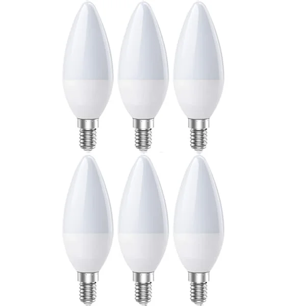 [KK] E14 LED-lampor, LED E14-ljuskälla kallvit 6500K, 5w 60
