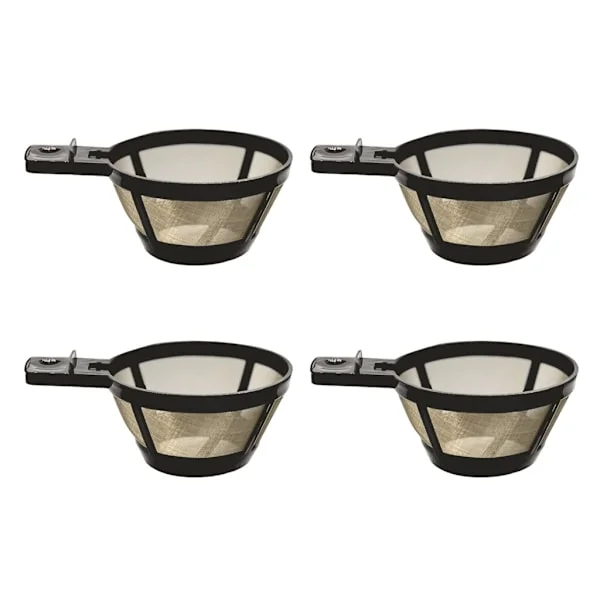 4 Pcs Reusable Coffee Filter Basket Strainers For Coffee Makers And Brews