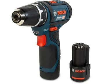 Bosch Professional-GSR 12V-15 Professional 2x2,0Ah-Batteridrevet 12 V-drill med 2 stk. batterier (2,0 Ah)-Tools & Garden-Driller og skrutrekkere