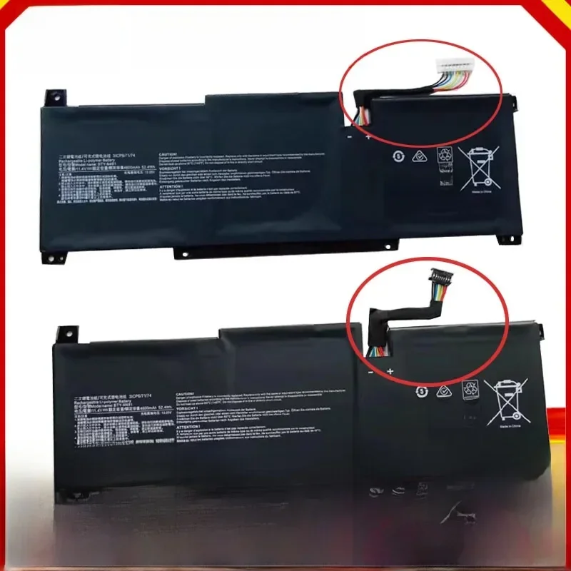 AliExpress - Batterie d'ordinateur portable BTY-M491 11.4V 52.4Wh pour MSI Modern 15 A10M A11M Stealth 15M A11M Summit B15