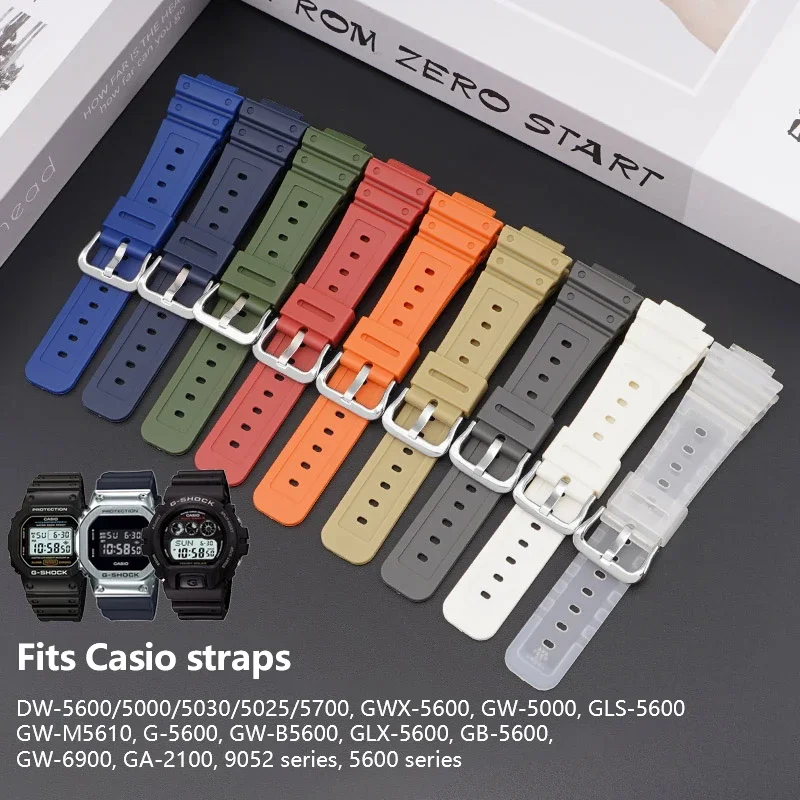 AliExpress - Silikonband für DW5600/5000, Gummiband für Casio 9052, 5600, 6900-Serie, Sport, wasserdichtes Ersatzband-Zubehör