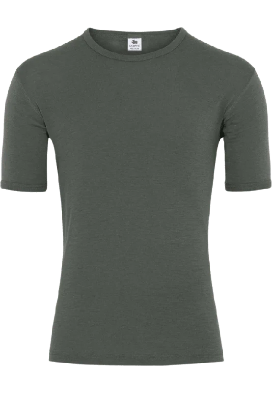 Dovre Undertröja | T-shirt 100% Merinoull Marinblå Underlinnen & t-shirts Herr Grön XXL