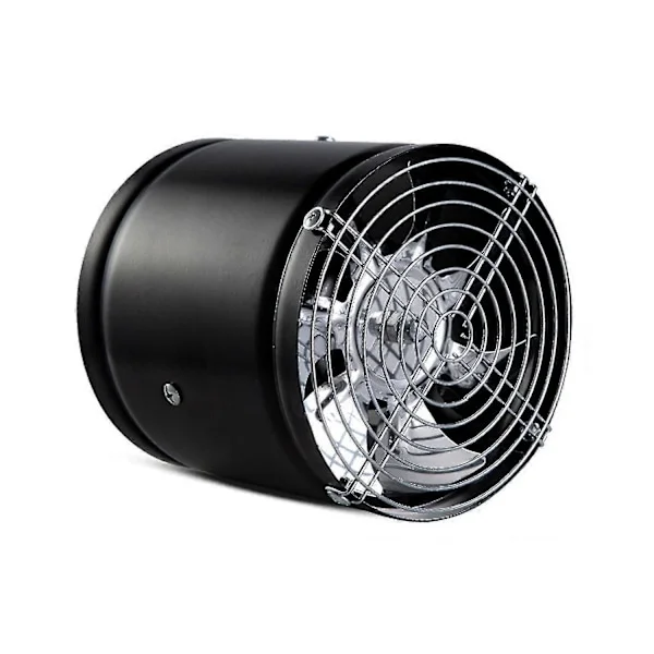 Multifunktionell Köksfläkt med Skyddsgaller - Kraftfull & Tyst Ventilationsfläkt - Aluminium