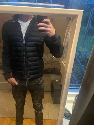 Navy blue cardigan från woolrich