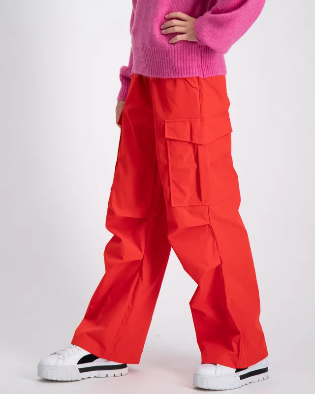 D-XEL CARGO PANTS Czerwony Spodnie Dziewczyna - Kids Brand Store
