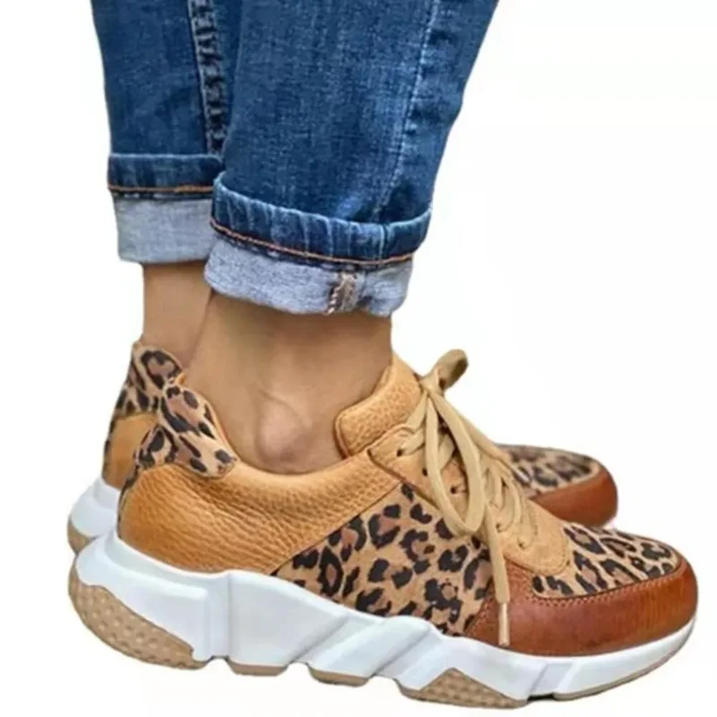 AliExpress - Grands chaussures de course en plein air, nouvelles chaussures de sport épissées à lacets, chaussures de sport et de loisirs à imprimé 