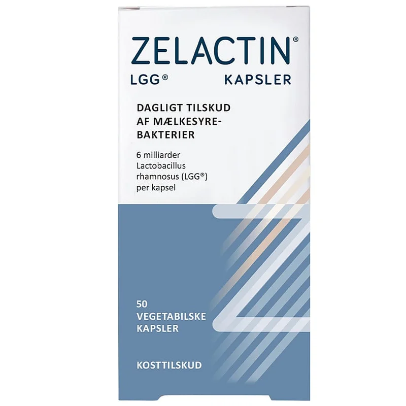 Zelactin LGG Kapsler 50 stk., Helse & Madvarer, Mælkesyrebakterier, Mælkesyrebakterier Til Børn