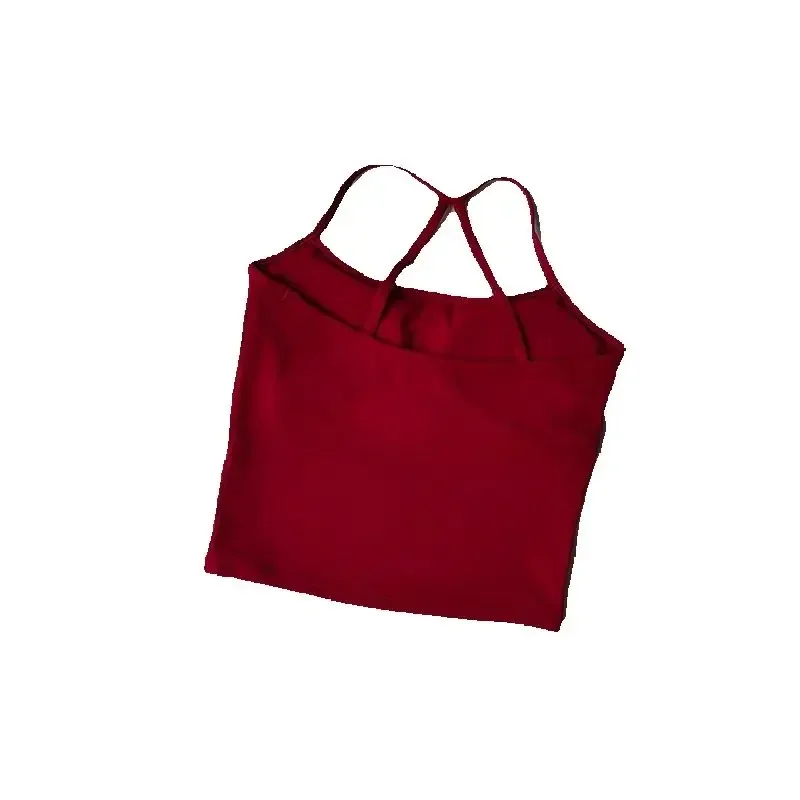AliExpress - Soutien-gorge de sport de yoga push-up dos croisé pour femme Débardeur de gymnastique confortable Gilet de fitness d'entraînement Soutien