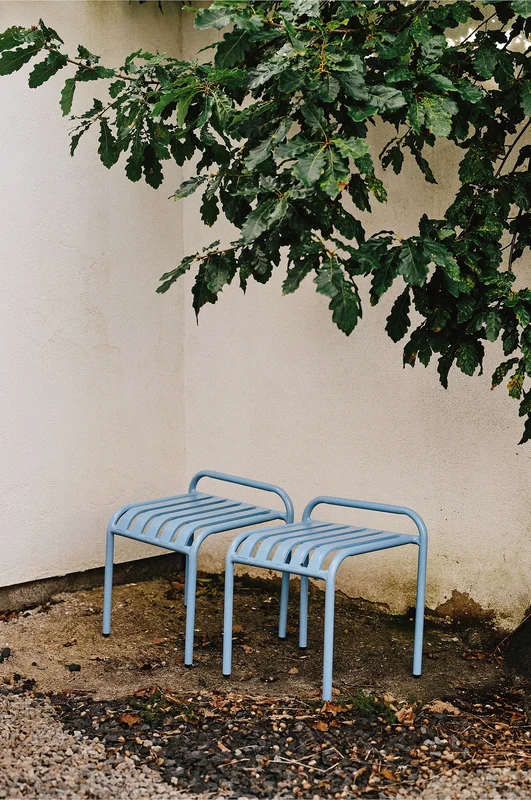 Jotex - Kruk 2-pack Duif Blauw Duif blauw - NERJA - Koop Tuinstoelen & tuinkrukken bij Jotex