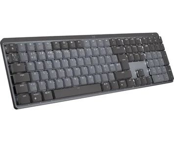 Logitech-MX Mechanical Wireless Illuminated Performance Keyboard - GRAPHITE - PAN - Tactile-Tastatur i full størrelse med utrolig feeling-Computer 
