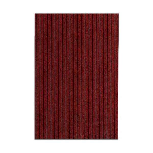 Gulv Dørmatter Gang Løper Teppe RØD 50X80CM