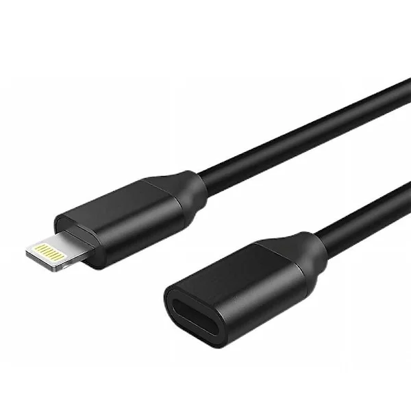 1m Lightning Forlængerkabel til iPhone iPad, iPhone Forlængerkabel Apple MFi Certificeret Hun til Han Stik Pass Audio Video Musik Dataoverførsel