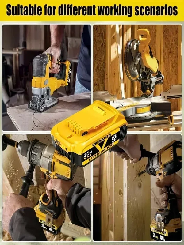 AliExpress - Batterie 20V 12Ah pour outils électriques DeWalt DCF887 DCG405 DCD791 DCF922 Remplacement de batterie lithium 20V Très bon outil, 