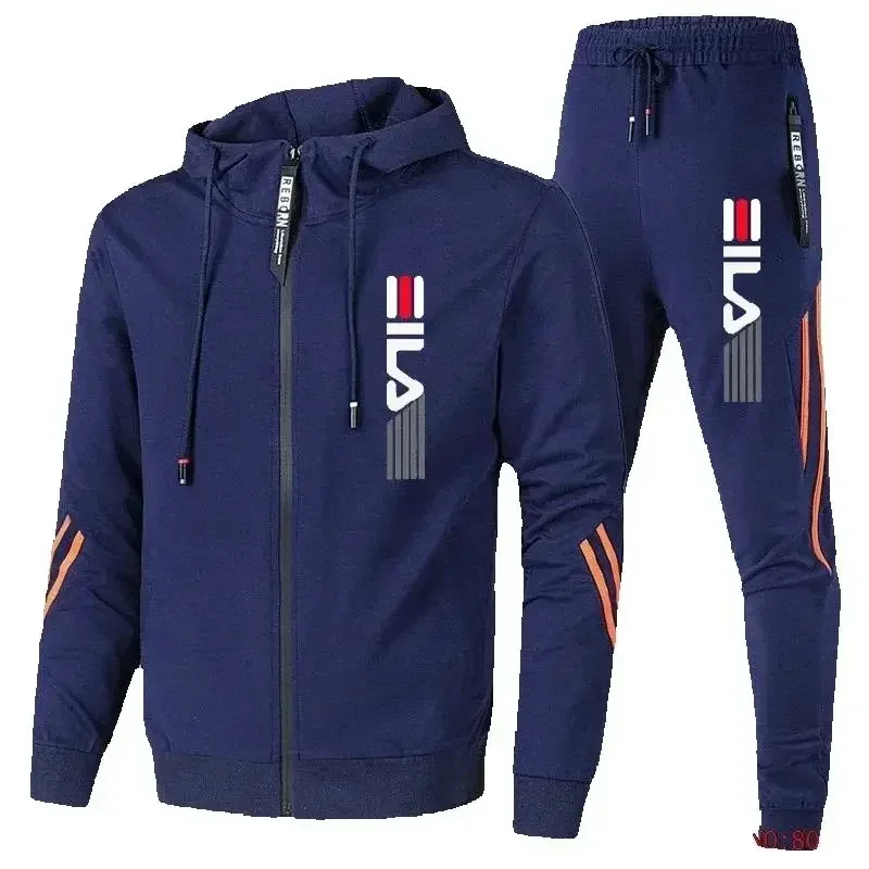 AliExpress - Ensemble de Sport Homme Printemps-Automne 2026 : Veste de Sport Décontractée + Pantalon de Sport, Tenue de Jogging Tendance et Élégante