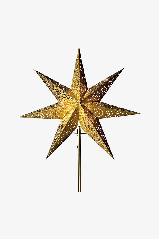 Star Trading - Pappersstjärna Antique - Guld - Julpynt - Från Homeroom