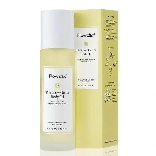 Naturium The Glow Getter Body Oil, Multiolie til intens næring, fugtgivende formel, vegansk 3.4 OZ / 100 ML (1 stk)