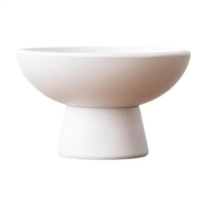 AliExpress - Runder Keramik-Blumentopf, Tischdekoration, eleganter Blumenarrangement-Behälter, dekorative Blumenvase für Terrasse, Schreibtisch, 