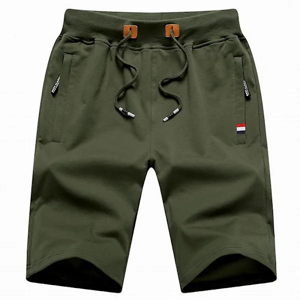 2022 nya herrshorts sommarbyxor Bomull Casual Sweat Bermudas Herr Svart Homme Klassiskt märkeskläder Strandshorts Man Z