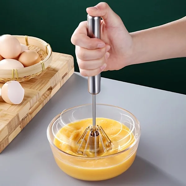 Håndholdt mikser for krem og egg, perfekt for baking og matlaging, 30 cm praktisk kjøkkenredskap
