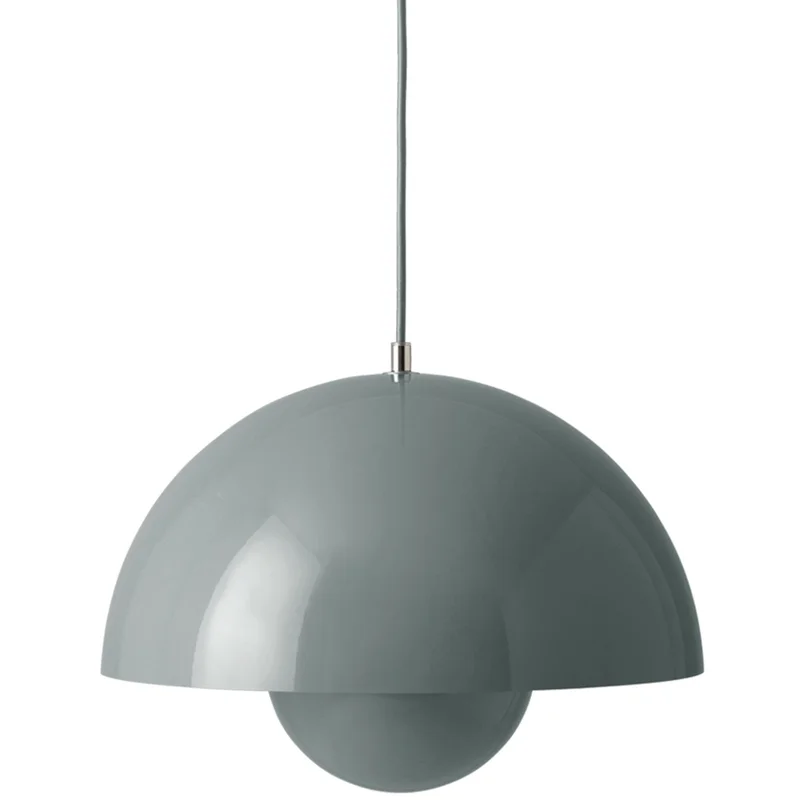 &Tradition Flowerpot VP7 pendel Ø37 cm, steel blue - Stone blue | KitchenOne